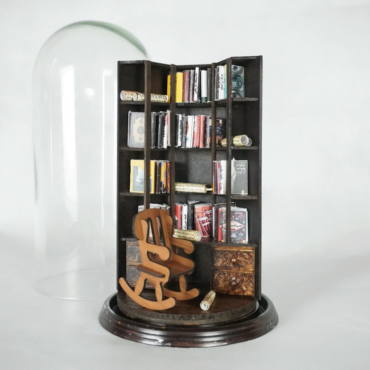 کتابخونه استوانه ای